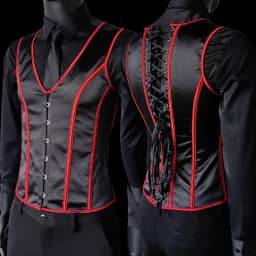 Men's Tight Abdomen Corset Slimming Waist Bones Shaping Vest Stomach Belly Control Vintage Waistcoat Elegant Medieval Corset