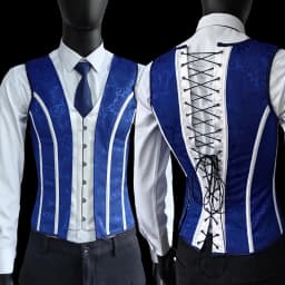 Men's Tight Abdomen Corset Slimming Waist Bones Shaping Vest Stomach Belly Control Vintage Waistcoat Elegant Medieval Corset
