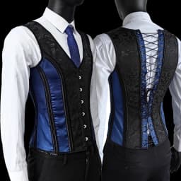 Men's Tight Abdomen Corset Slimming Waist Bones Shaping Vest Stomach Belly Control Vintage Waistcoat Elegant Medieval Corset