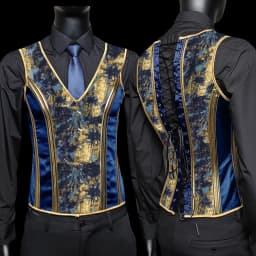 Men's Tight Abdomen Corset Slimming Waist Bones Shaping Vest Stomach Belly Control Vintage Waistcoat Elegant Medieval Corset