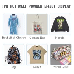 1000g 1kg DTF Powder Fine Powder Fro Assisted DTF Film DTF Ink Transfer Printing T-Shirts Clothes Shoes Fabric Transfer Printing