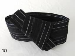 Japanese Traditional Samurai Kimono For Men Yukata Bathing Robe Hekoobi Loose Style Sauna Wear Homewear Belt Long Gown Cotton