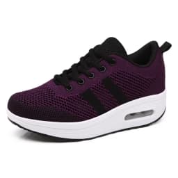 Shoes for Women Shoes 2023 Summer New Breathable Outdoor Lacing Thick Sole Shoes Women's Casual Shoes Platform Woman Sneakers