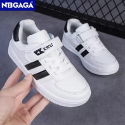 Boy Kids Sneakers White Shoes for Girls Sport Tenis Casual Children School Walking Running Shoes Non Slip Size 28-39