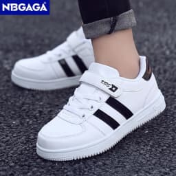 Boy Kids Sneakers White Shoes for Girls Sport Tenis Casual Children School Walking Running Shoes Non Slip Size 28-39