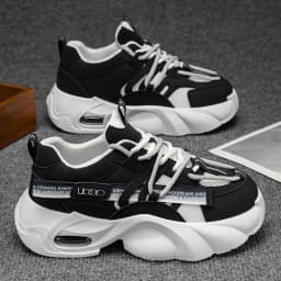Fashion Men's Casual Sneakers, Height‑increasing, Wear‑resistant, Breathable & Comfortable, for Sports & Daily Wear