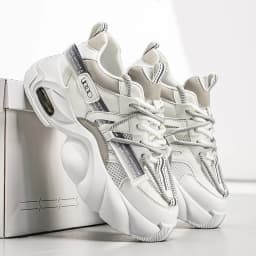 Fashion Men's Casual Sneakers, Height‑increasing, Wear‑resistant, Breathable & Comfortable, for Sports & Daily Wear