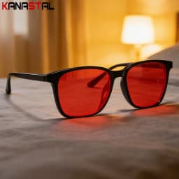 Men Sleep Blue Light Blocking Glasses Women Anti Radiation Computer Eyewear UV500 PC Red Lenses TR90 Square Eyeglasses Frames