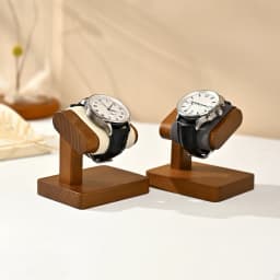 Oirlv Wooden Jewelry Organizer Bracelet Watch Display Stand Jewelry Storage Holder Watch Rack Watch Display Props For Showcase