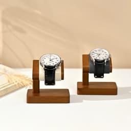 Oirlv Wooden Jewelry Organizer Bracelet Watch Display Stand Jewelry Storage Holder Watch Rack Watch Display Props For Showcase