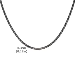Vnox 3/5/7/9mm Thick Cuban Chain Necklaces for Men Women,Simple Miami Curb Links Collar,Waterproof Stainless Steel Unisex Chain