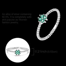925 Sterling Silver Infinite Love Ring Original Luxury Design Zircon Finger Rings For Women High Quality Wedding Jewelry Gift