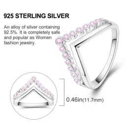 925 Sterling Silver Infinite Love Ring Original Luxury Design Zircon Finger Rings For Women High Quality Wedding Jewelry Gift