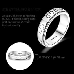 925 Sterling Silver Infinite Love Ring Original Luxury Design Zircon Finger Rings For Women High Quality Wedding Jewelry Gift