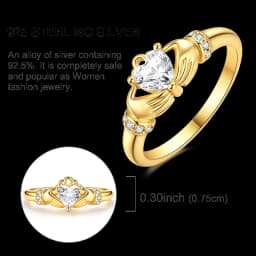 925 Sterling Silver Infinite Love Ring Original Luxury Design Zircon Finger Rings For Women High Quality Wedding Jewelry Gift
