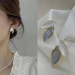 Korean Fashion Zircon Drop Earrings For Women Jewelry 2026 Trending New Luxury Women's Geometric Hoop Earrings Pendientes Gifts