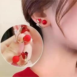Korean Fashion Zircon Drop Earrings For Women Jewelry 2026 Trending New Luxury Women's Geometric Hoop Earrings Pendientes Gifts