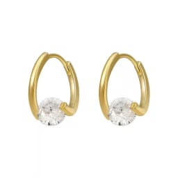 Korean Fashion Zircon Drop Earrings For Women Jewelry 2026 Trending New Luxury Women's Geometric Hoop Earrings Pendientes Gifts