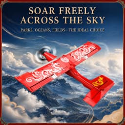 MF X7 RC Airplane EPP 510mm Wingspan 2.4G Remote Control Glider Brushless Motor Fixed Model Plane with Gyroscope Toys for Adults