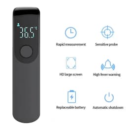 Medical Temperature Infrared Thermometer Forehead Digital Non-contact Thermomete or Finger Blood oxygen saturation Oximeter LED