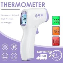 Medical Household Infrared Fever Thermometer Digital Baby Adult Non-contact Laser Body Temperature Ear Thermometer/Oximeter