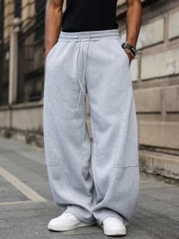 Men's American Style Heavyweight Jogger Pants Straight Leg Casual Streetwear Pants for Men Women Hip Hop Sports Sweatpants