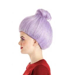 HAIRJOY Women  Synthetic Hair Wig Short Light Purple Fairy Godmother Costume Wig   for Carvinal Cosplay Costume
