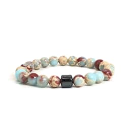 8mm Charm Healing Natural Stone Bracelets Men Women Turquoise Malachite Agate Lapis Jasper Quartz Tiger Eye Lovers Gift Jewelry