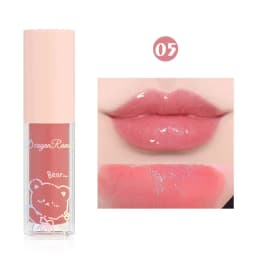 Fashion Beauty Watery Lip Glaze Moisten Shine Glitter Lip Plumper Moisturizing Liquid Lipstick Female Makeup Lip Stain Tint