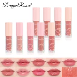 Fashion Beauty Watery Lip Glaze Moisten Shine Glitter Lip Plumper Moisturizing Liquid Lipstick Female Makeup Lip Stain Tint