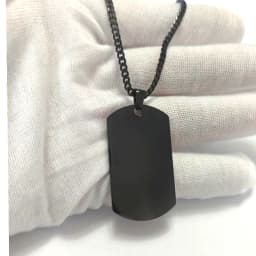 10pcs Lot Stainless Steel Cuban Chain Necklace with 30mm Square Pendant For Men Neck Jewelry Hand Chains Male Gift