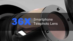 APEXEL 4K 36X Monocular Telescope Zoom Telephoto Lens for Phone with Metal Bracket Universal Clip for Shoot Birds/the Moon/Game