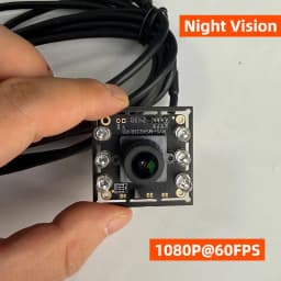 Night Vision IR Infrared 850nm 940nm USB Camera Module 2MP 1080P 60FPS 720P 30FPS HD Mini Black and White Webcam