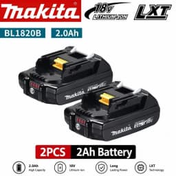 100% Original Makita 18V 6.0Ah Rechargeable Battery For Makita BL1830 BL1830B BL1840 BL1840B BL1850 BL1850B Power Tools Battery