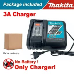 100% Original Makita 9Ah6Ah/5Ah for Makita 18V tool Battery Replacement Lithium Battery+charger+electric drill