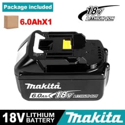 100% Original Makita 9Ah6Ah/5Ah for Makita 18V tool Battery Replacement Lithium Battery+charger+electric drill