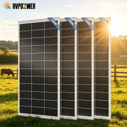 RVPOZWER 800W Rigid Solar Panels 18BB N-Type Mono Cells 24% High Efficiency PV Power for Home RV Charge System Outdoor Off-Grid Camping Wholesale