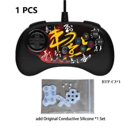 Original BEITONG BTP-C3 USB Wired Gamepad Betop CIYING Game Controller Arcade Fighting Joystick For Android TV PC Computer PS3