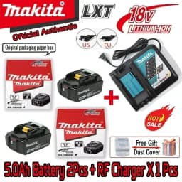 100% Makita 6.0 Ah Battery 18V LXT Lithium Ion BL1860 with LED Indicator Battery 18V Electric Tool Battery Original