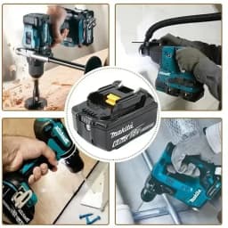100% Makita 6.0 Ah Battery 18V LXT Lithium Ion BL1860 with LED Indicator Battery 18V Electric Tool Battery Original