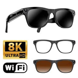 Upgrade Smart AI Glasses 800W HD 8K Shooting Camera Photo Video Voice Call Translation Bluetooth AI Motorcycle Glasses