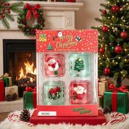 NEEDOH Mini 4 Pack Squishy Nice Cube Fidget Toy Stress Relief Anti-Anxiety Squeeze Cube 2026 New Holiday Gifts Set