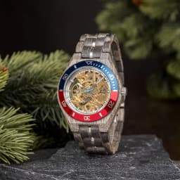 BOBO BIRD Wooden Mechanical Watch Men Luxury Automatic Wristwatch Reloj Mecanico Luminous Timepiece Custom Logo Great Gift Box