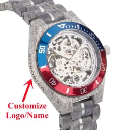 BOBO BIRD Wooden Mechanical Watch Men Luxury Automatic Wristwatch Reloj Mecanico Luminous Timepiece Custom Logo Great Gift Box