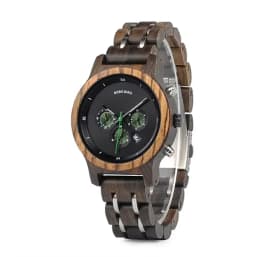 Women's Watch BOBO BIRD Ladies Watches Wood Metal Chronograph Wristwatch Customize Logo Christmas Gift Box Relogio Dropshipping