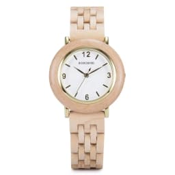 BOBO BIRD Women Wooden Watch Fashion Luxury Japanese Quartz Movement Wristwatches Anniversary Gift Box Personalized Dropshipping
