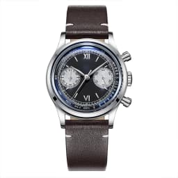 ADDIESDIVE Custom Logo Men Watches Chronograph Bubble Mirror 100m Waterproof 316L Stainless Steel 38mm VK64 Quartz Wristwatch