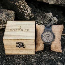 Men Watch BOBO BIRD Top New Fashion Wooden Quartz Wristwatch Luminous Multifunctal Automatic Calendar Timepiece Gift Relogio