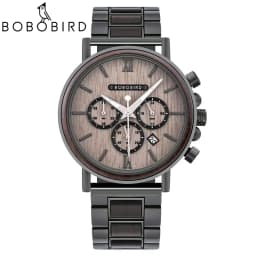 Men Watch BOBO BIRD Top New Fashion Wooden Quartz Wristwatch Luminous Multifunctal Automatic Calendar Timepiece Gift Relogio