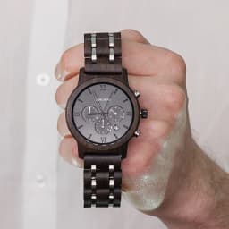 BOBO BIRD Luxury Watch Men Metal Wooden Chronograph Man's Quartz Wristwatch Male Auto Date Clock Armbanduhr Custom Logo Dropship